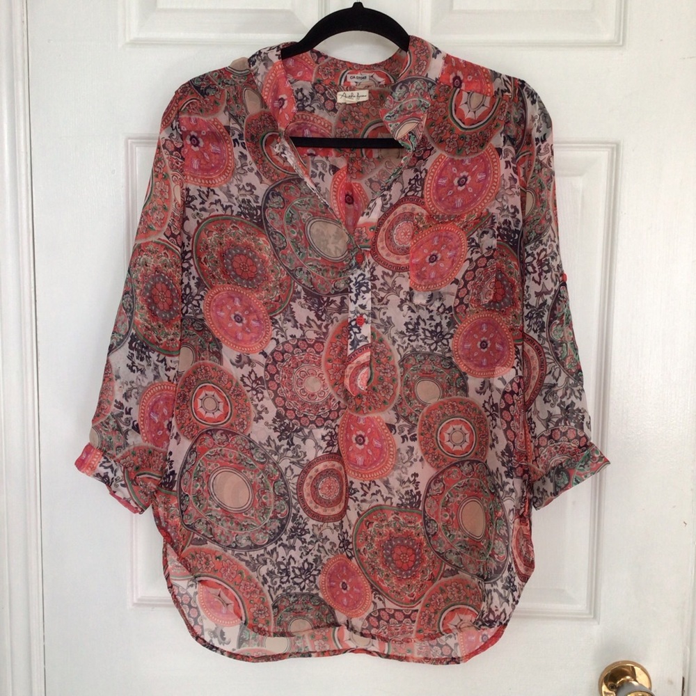 🛍️5/💲20🛍️ ANTILIA FEMME blouse